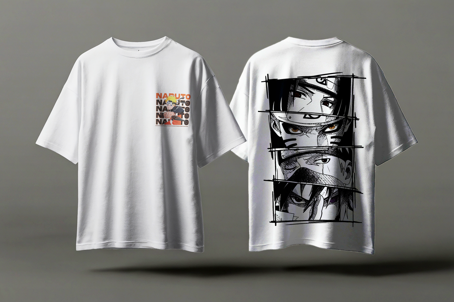 Naruto Oversized Anime T-Shirt β Premium Unisex Streetwear