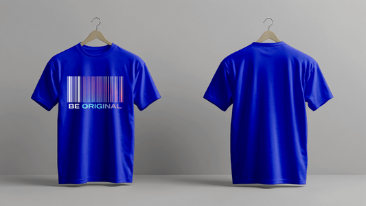 Be Original - Barcode Graphic