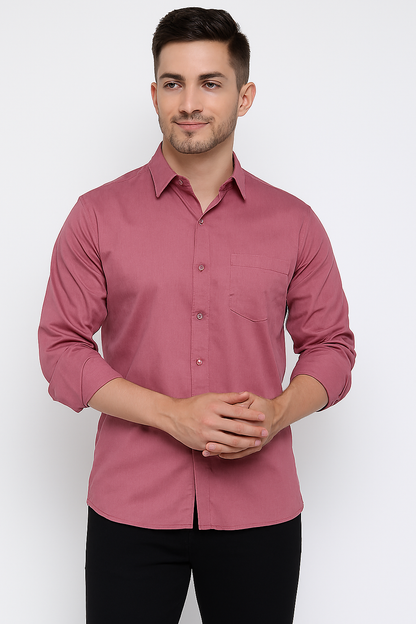 Mauve Mode Button-Down Shirt