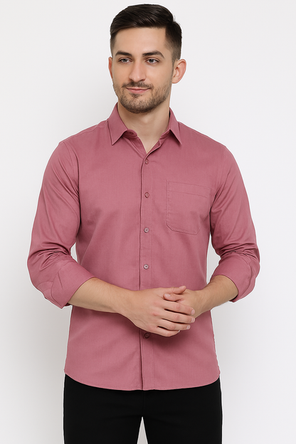 Mauve Mode Button-Down Shirt