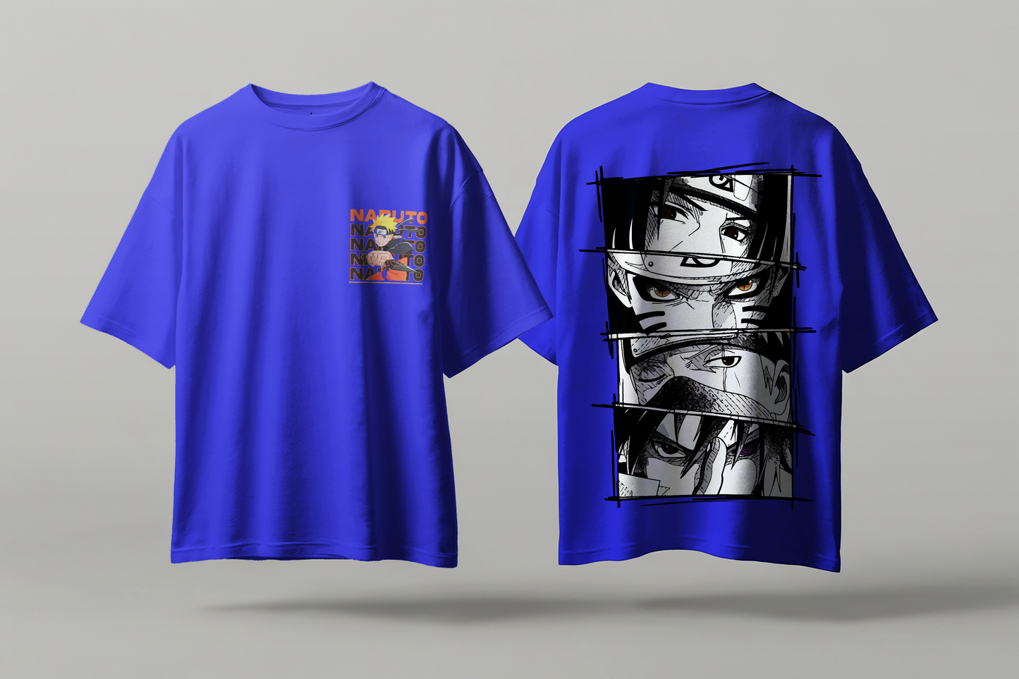 Naruto Oversized Anime T-Shirt – Premium Unisex Streetwear