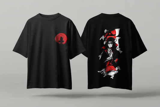 Itachi Uchiha Oversized  –  Anime Streetwear (Unisex)