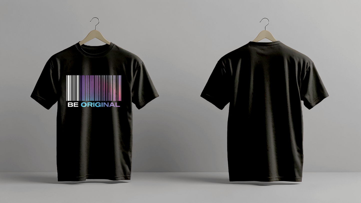 Be Original - Barcode Graphic