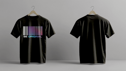 Be Original - Barcode Graphic