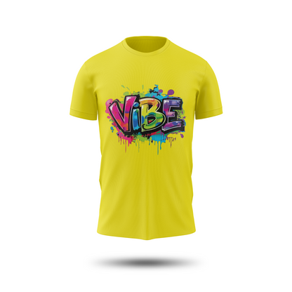 VIBE Graffiti – Colorful Drip Art Design with Bold Lettering