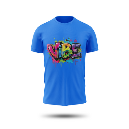 VIBE Graffiti – Colorful Drip Art Design with Bold Lettering