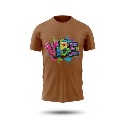 VIBE Graffiti – Colorful Drip Art Design with Bold Lettering
